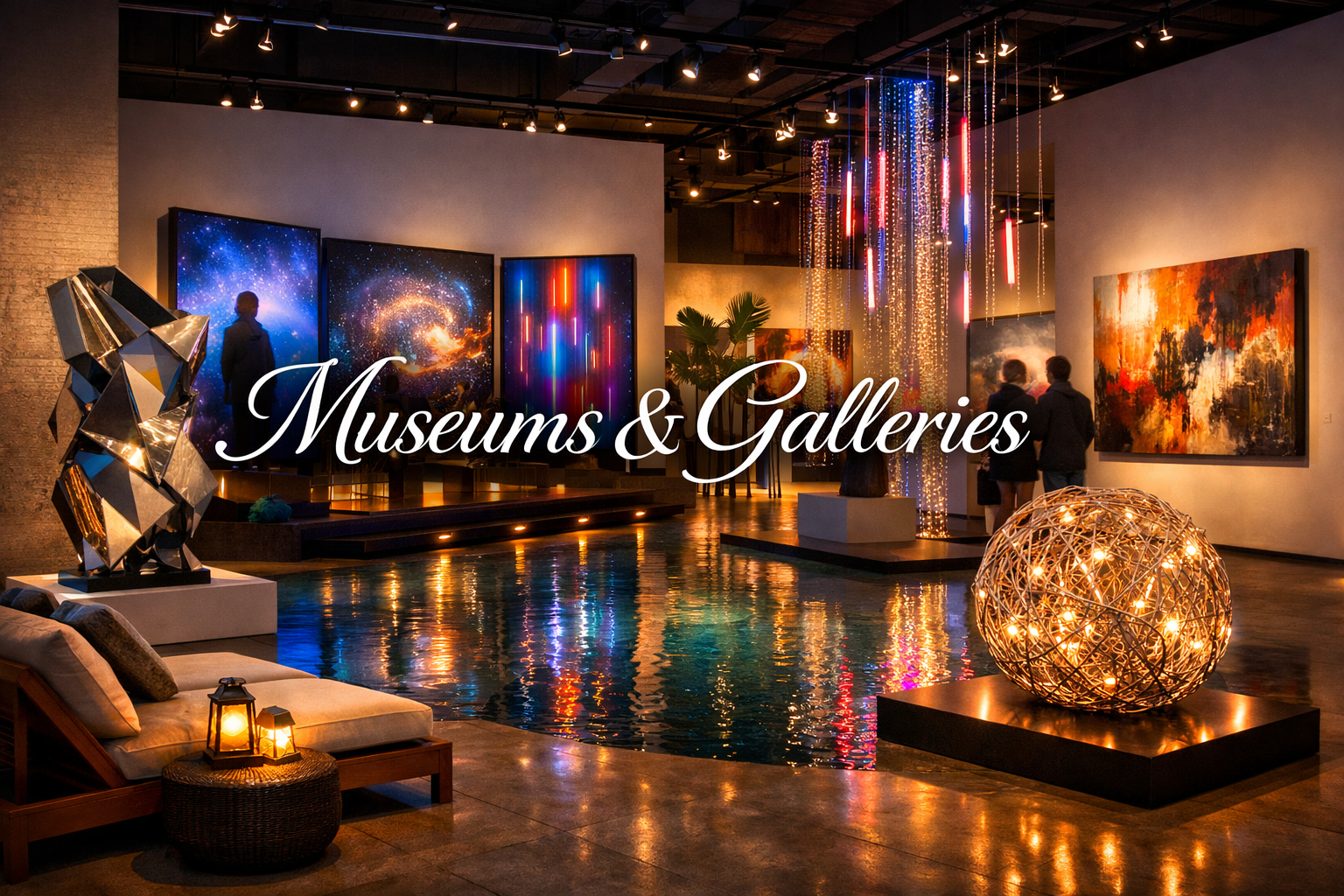 Art and history museums can provide virtual tours of their exhibits, allowing people to "visit" and interact with artwork or historical items. Enabling access to collections remotely, expanding reach beyond physical visitors.